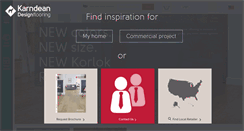 Desktop Screenshot of karndean.com